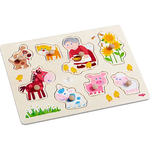 HABA Puzzle Oma Lenis Tiere (8Teile)