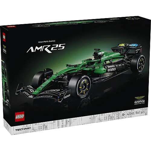 LEGO Technic Aston Martin Aramco AMR25 F1 Auto 42240