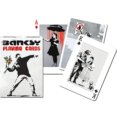 Piatnik Collectors Cards Poker, Banksy
