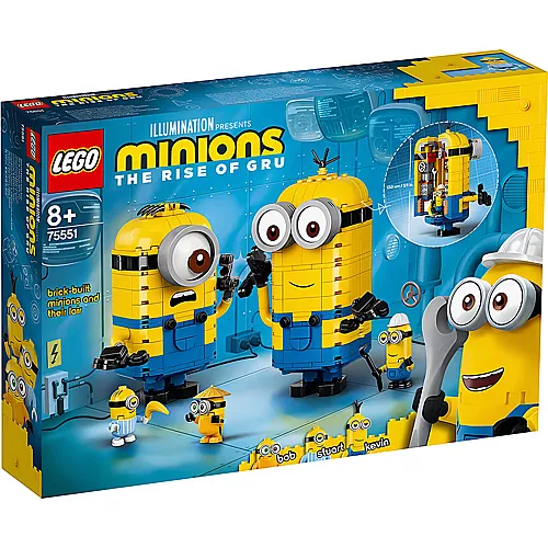 LEGO Minions-Figuren Bauset mit Versteck (75551)