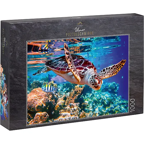 Ulmer Puzzleschmiede Meeresschildkr�te in der S�dsee - 1000 Teile