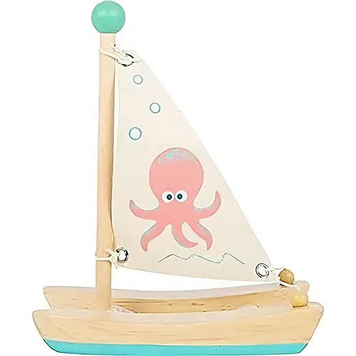 small foot Wasserspielzeug Katamaran Oktopus