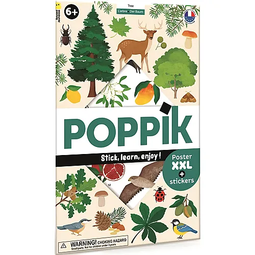 Poppik Sticker Lernposter B�ume