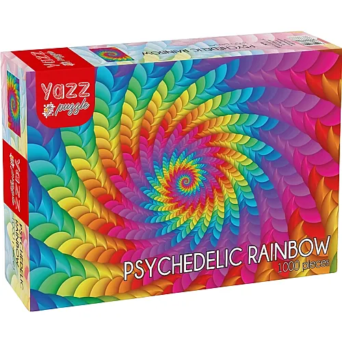 Yazz Puzzle Psychedelic Rainbow (1000Teile)