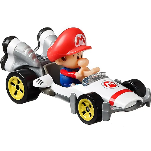 Hot Wheels Super Mario Die-Cast Baby Mario (1:64)