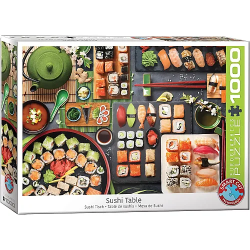 Eurographics Puzzle Sushi Tisch - 1000 Teile