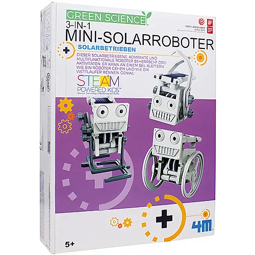 4M Green Science 3-in-1 Mini-Solarroboter (mult)