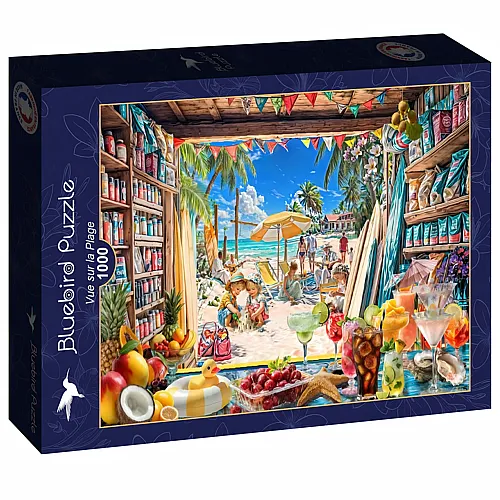 Bluebird Puzzle Blick auf den Strand - 1000 Teile