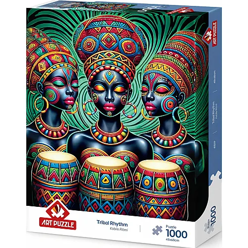 Art Puzzle Stammesrythmus - 1000 Teile