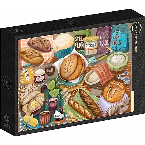 Grafika Puzzle Brot Backen - 1000 Teile
