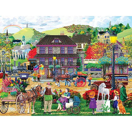 SunsOut Puzzle Joseph Burgess Lee's Stone Hotel - 300 Teile