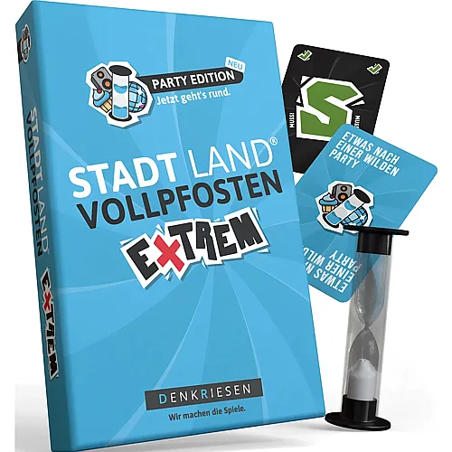 Denkriesen Stad Land Vollpfosten - Extrem Party Edition - Deutsch
