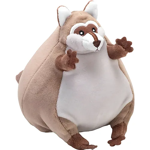 Wild Republic Flipkins Raccoon, Stofftier, 12 cm, Pl�schspielzeug, F�llung aus recycelten Wasserflaschenfasern