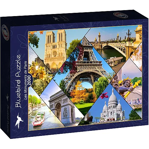 Les Monuments de Paris 2000Teile