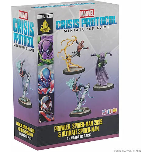 Atomic Mass Games Marvel Crisis Protocol Prowler, Spider-man 2099 & Ult Spider