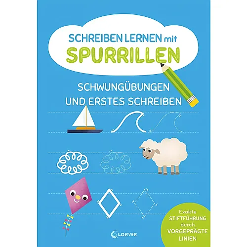 Loewe Schwung�bungen & Schreiben Spurrillen