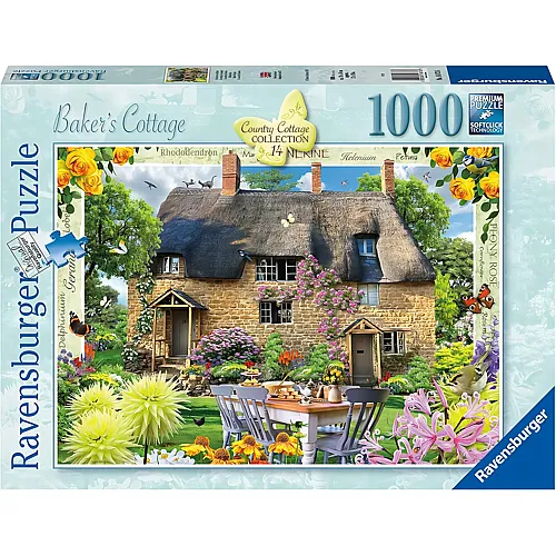 Ravensburger Puzzle Country Cottage No.14 - Baker's Cottage - 1000 Teile