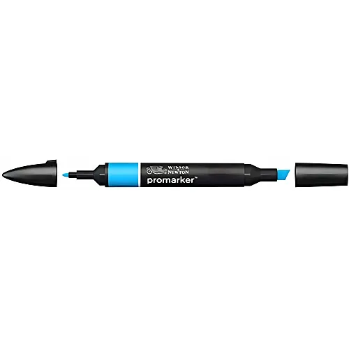 Winsor & Newton Stift mit 2 Spitzen Cyan