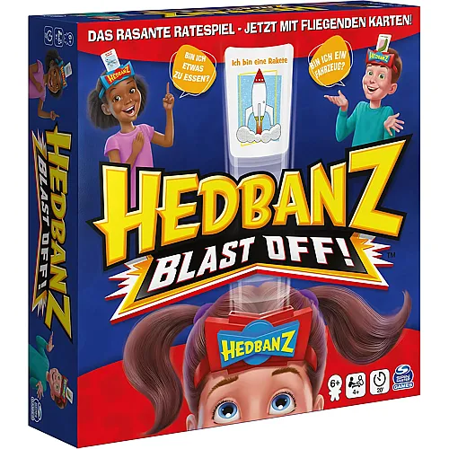 Hedbanz Blast Off - Deutsch