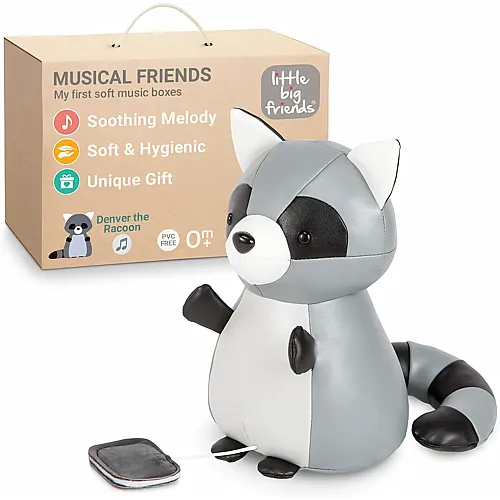 Little Big Friends Die Musiktiere - Denver Der Waschb�r