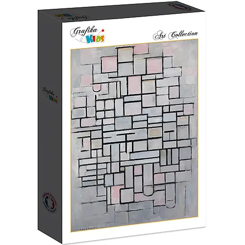 Grafika Puzzle Art Collection Grafika Kids Piet Mondrian: Composition No.IV, 1914 - 12 Teile