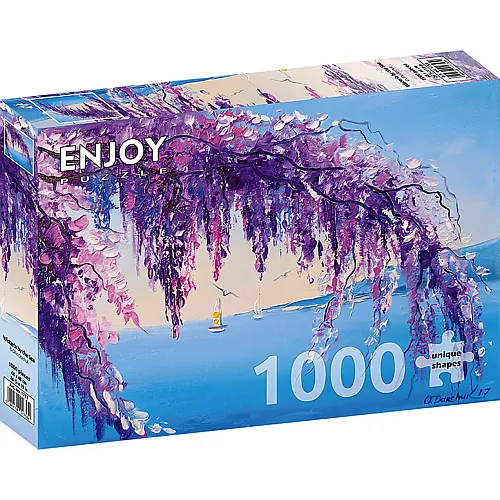 Enjoy Puzzle Wisteria by the Sea - 1000 Teile