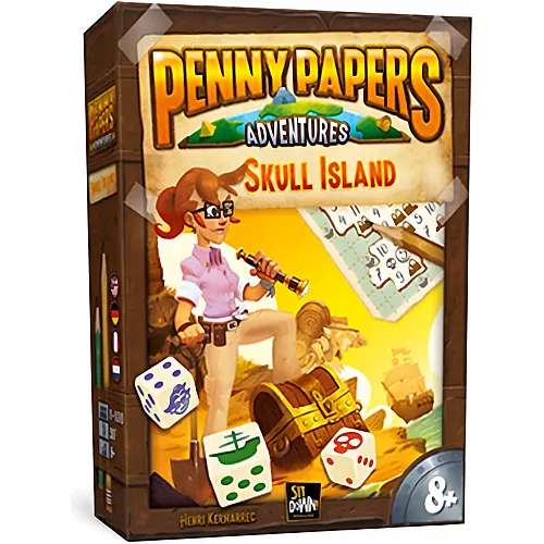 Penny Papers Adventures Skull Island - Mehrsprachig