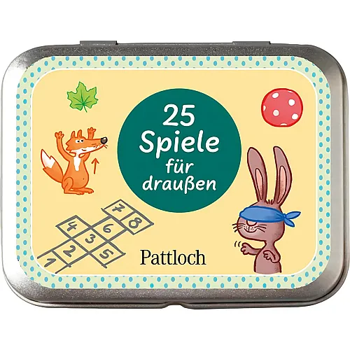 Pattloch 25 Spiele f�r draussen: Besch�ftigungsideen f�r Kinder
