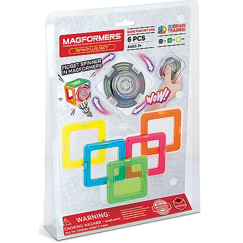 Magformers Fidget Spinner - 6 Teile