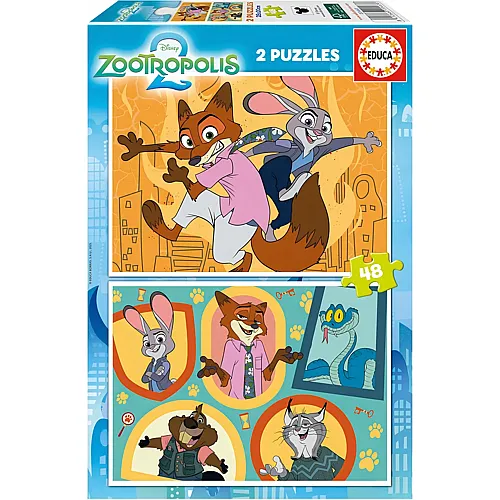 Educa Puzzle Zootopia 2 - 48 Teile