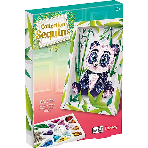 Lansay Collection Sequins Paillettenkunst Panda