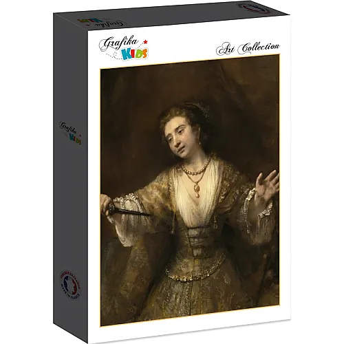 Grafika Puzzle Art Collection Rembrandt Grafika Kids Lucretia, 1664 - 12 Teile