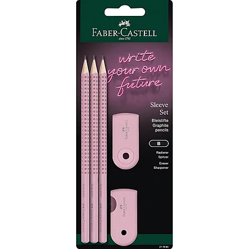 Faber-Castell Schreibset Grip 2001 rose shadows (5Teile)