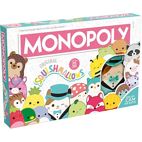 Winning Moves Monopoly Squishmallows - Deutsch