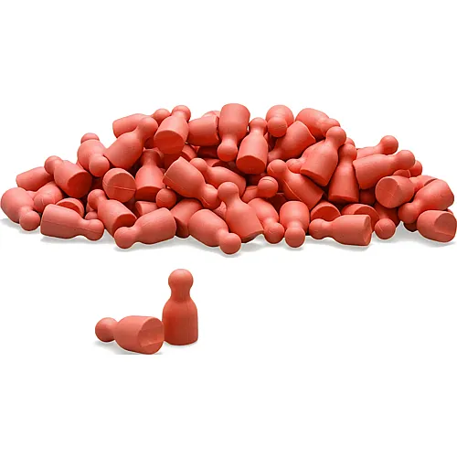 Pions / Cônes de Halma Rouges - 100 pièces