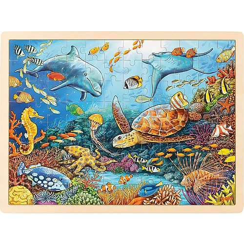 Goki Puzzle Great Barrier Reef - 96 Teile