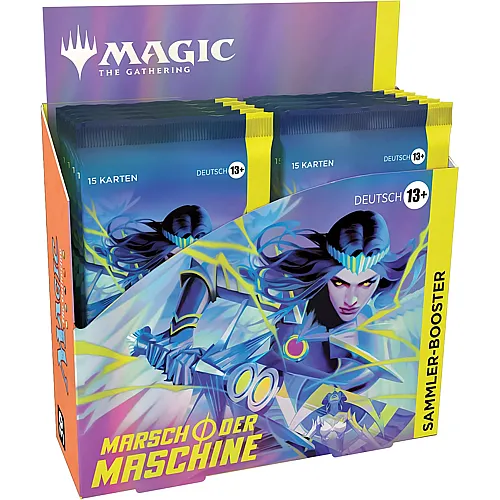 Magic The Gathering Marsch der Maschine Sammler-Booster Display - Deutsch