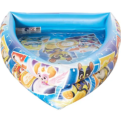 Happy People Mighty Pups Paw Patrol Bootsform 2-Ring-Pool