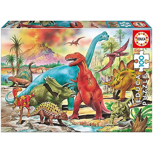 Dinosaurier - 100 Teile