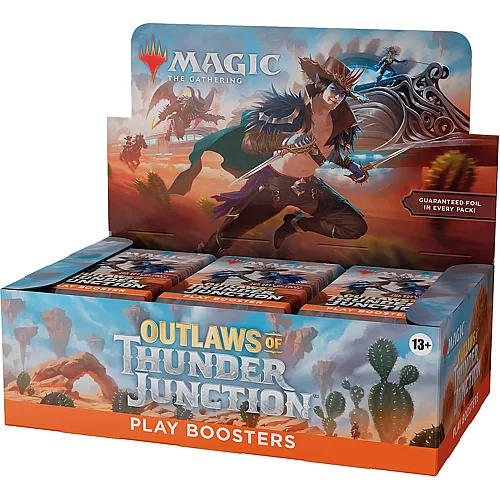 Magic The Gathering Outlaws of Thunder Junction Play Booster Display - English