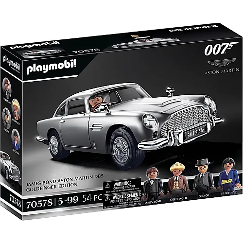 PLAYMOBIL Licensed Cars Movie Aston Martin DB5 James Bond Goldfinger (70578)