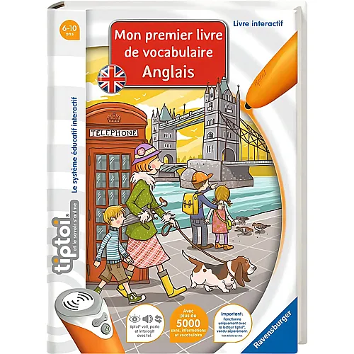 Ravensburger tiptoi Mon premier livre de vocabulaire - Fran�ais