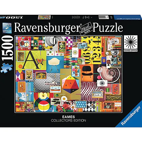 Ravensburger Puzzle Eames House of Cards (1500Teile)