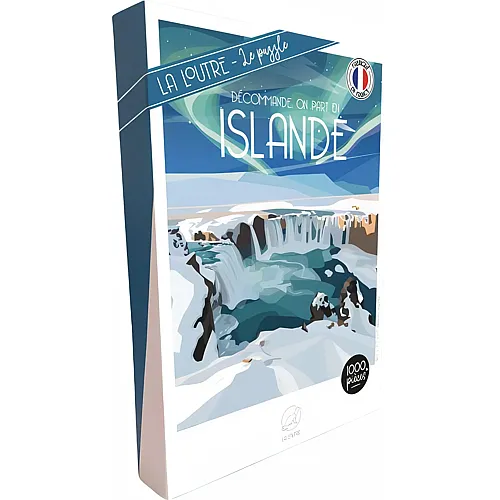 La Loutre Puzzle D�commande on Part en ISLANDE - 1000 Teile