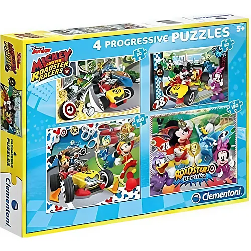 Clementoni Puzzle Disney Junior Mickey and the  Roadster Racers - 20 Teile