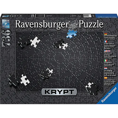 Ravensburger Puzzle Krypt Black (736Teile)