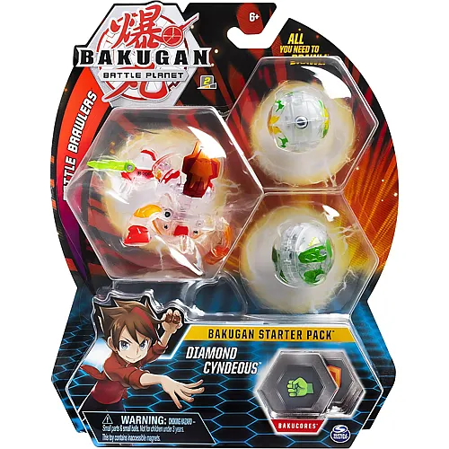 Spin Master Bakugan Battle-Planet - Starter Pack Diamond Cyndeous