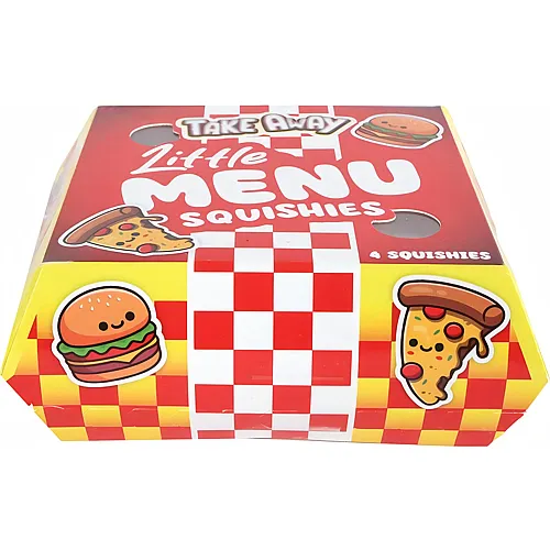 Sombo Squishy Fast-Food-Snacks 4 St�ck, 3.5cm
