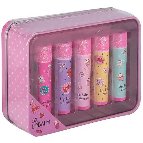 Create It! Beauty Lippenbalsam Dose Rosa