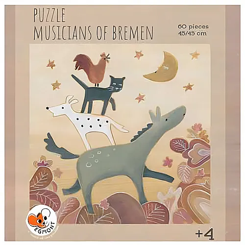 Egmont Puzzle Bremer Musikanten (60Teile)